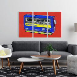 Toile 24 x 36 - Alarme radio rétro