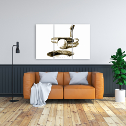 Canvas 24 x 36 - Illustration of a birdie