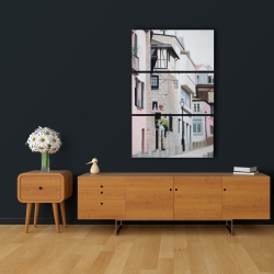 Canvas 24 x 36 - Street in montmartre in paris