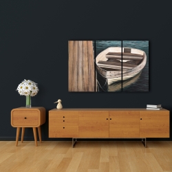 Canvas 24 x 36 - Rowboats