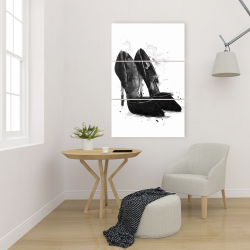 Toile 24 x 36 - Escarpins noirs
