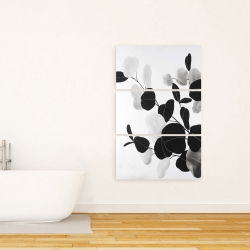 Toile 24 x 36 - Branches et feuilles rondes