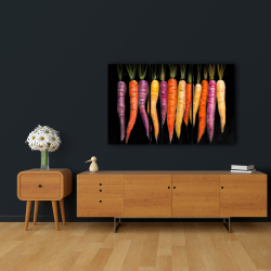 Toile 24 x 36 - Variétés de carottes