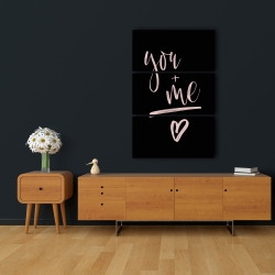 Canvas 24 x 36 - You + me
