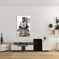 Canvas 24 x 36 - Vintage train