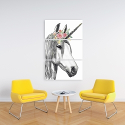 Canvas 24 x 36 - Unicorn