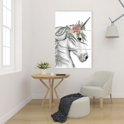 Canvas 24 x 36 - Magic unicorn