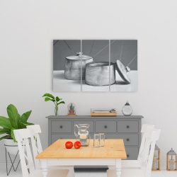 Canvas 24 x 36 - Old pot with lid