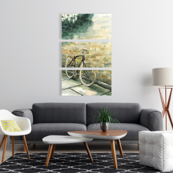 Toile 24 x 36 - Vieille bicyclette urbaine