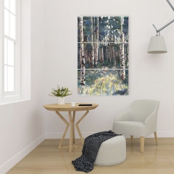 Toile 24 x 36 - Bouleaux