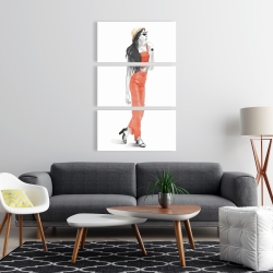 Canvas 24 x 36 - Strike the pose