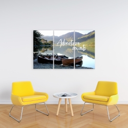 Canvas 24 x 36 - Adventure awaits