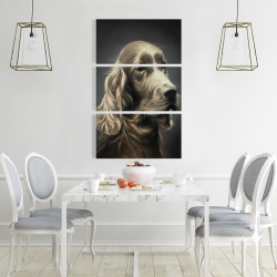 Canvas 24 x 36 - Field spaniel