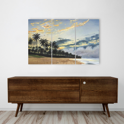 Toile 24 x 36 - Moments d'été tropical