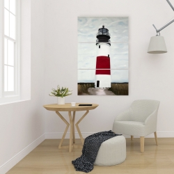 Canvas 24 x 36 - Sankaty head lighthouse