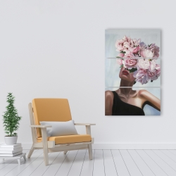 Canvas 24 x 36 - See life in flowers