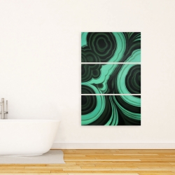 Toile 24 x 36 - Pierre malachite