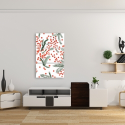 Canvas 24 x 36 - Mistletoe leaf pattern