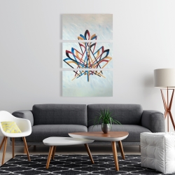 Toile 24 x 36 - Hockey canadien