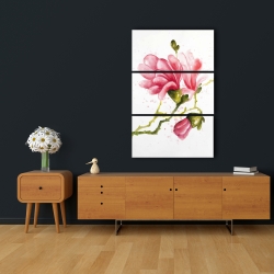 Toile 24 x 36 - Fleurs de magnolia