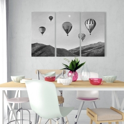 Canvas 24 x 36 - Air balloon landscape