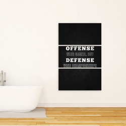 Canvas 24 x 36 - Offense wins games...