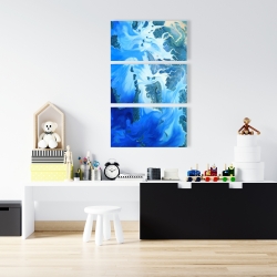 Canvas 24 x 36 - Satellite view of the mergui islands