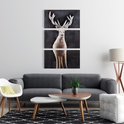 Canvas 24 x 36 - Lonely deer