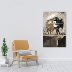 Canvas 24 x 36 - Abstract buffalo