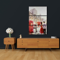 Canvas 24 x 36 - Couple walking