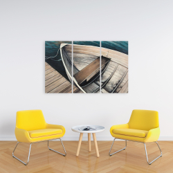 Canvas 24 x 36 - Abandoned rowboats