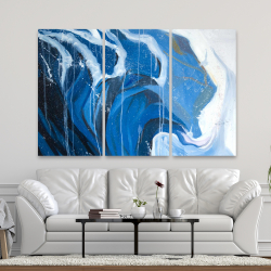 Toile 40 x 60 - Vague abstraite en mouvement