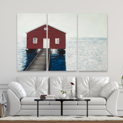 Toile 40 x 60 - Hangar à bateaux
