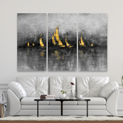 Toile 40 x 60 - Voiliers d'or