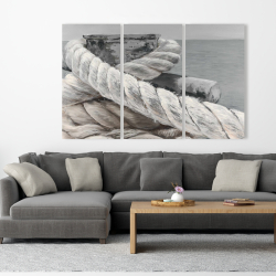 Canvas 40 x 60 - Twisted boat rope