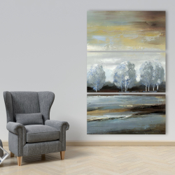 Canvas 40 x 60 - Grey landscape