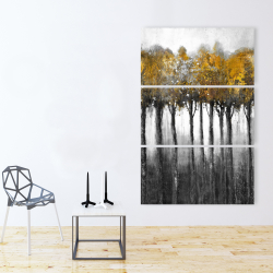 Canvas 40 x 60 - Illuminated forest