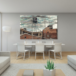 Toile 40 x 60 - Tour d'eau à williamsburg