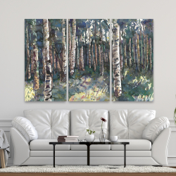 Toile 40 x 60 - Bouleaux