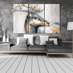 Canvas 40 x 60 - Golden deer