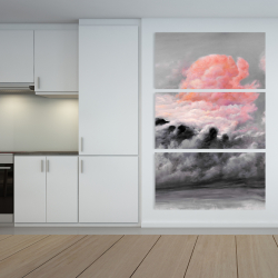 Canvas 40 x 60 - Pink clouds