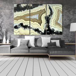Toile 40 x 60 - Agate en dentelle
