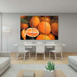 Canvas 40 x 60 - Fresh oranges