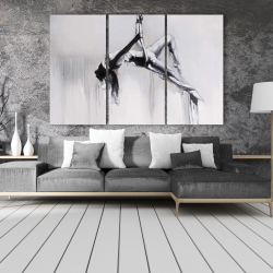 Canvas 40 x 60 - Dancer on aerial contortion