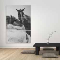 Canvas 40 x 60 - Horses lover
