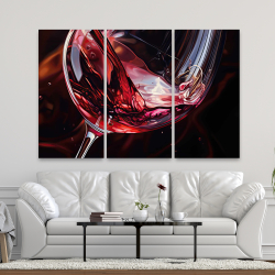 Canvas 40 x 60 - Wine glass
