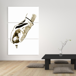 Canvas 40 x 60 - Illustration of a golf glove
