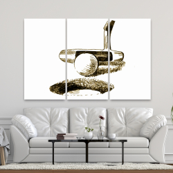Canvas 40 x 60 - Illustration of a birdie