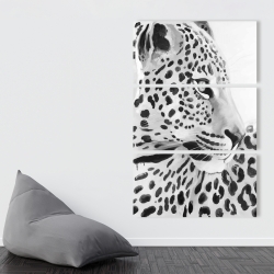 Canvas 40 x 60 - Beautiful leopard