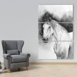 Toile 40 x 60 - Domino le cheval